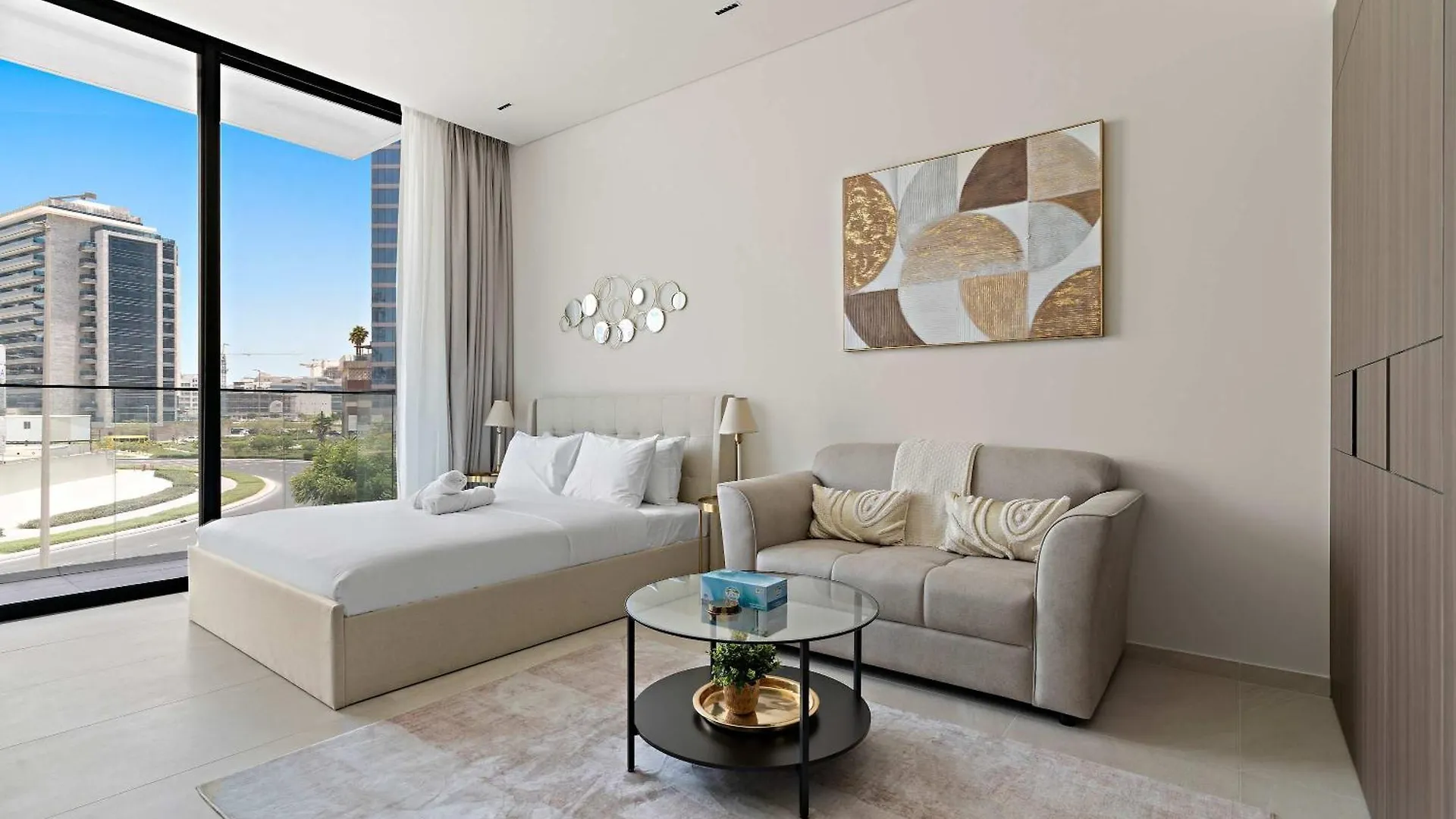 Bright & Cozy Studio In A New Residence In Arjan Dubai
